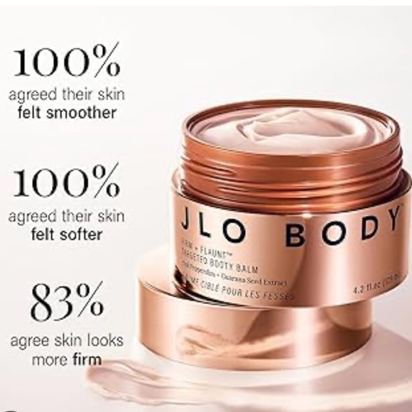 🆕 NWT J Lo FIRM + FLAUNT Targeted Booty Balm 125mL 4.2oz - Picture 2 of 2